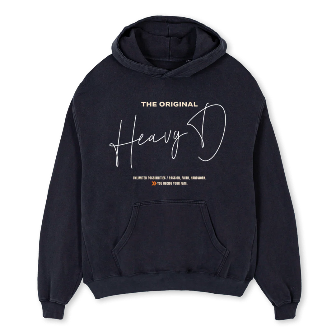 HOODIE BLAK Vintage Black Oversized Hoodie.
