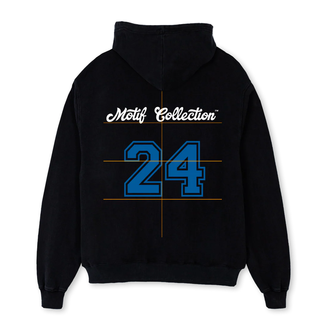 HOODIEBLACK Black Oversized Hoodie. - Image 2