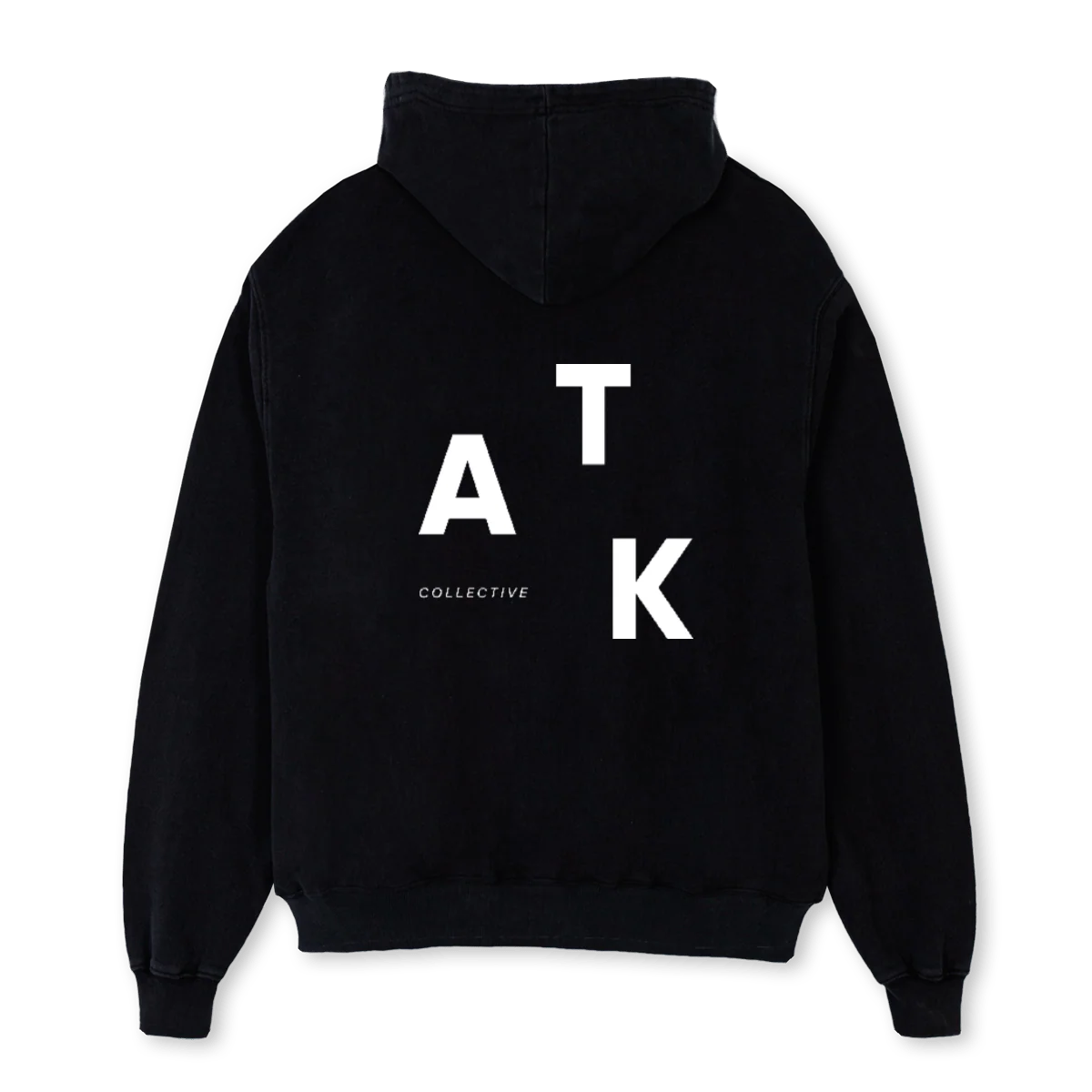 HOODIEBLACKMEN Black Oversized Hoodie. - Image 2