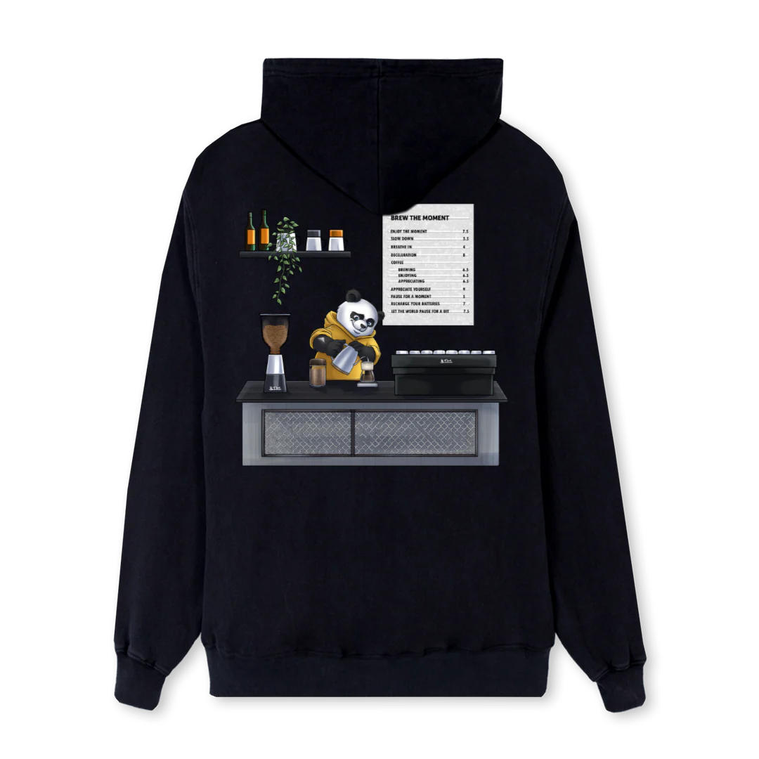 HOODIEPETE Black Regular Hoodie. - Image 2