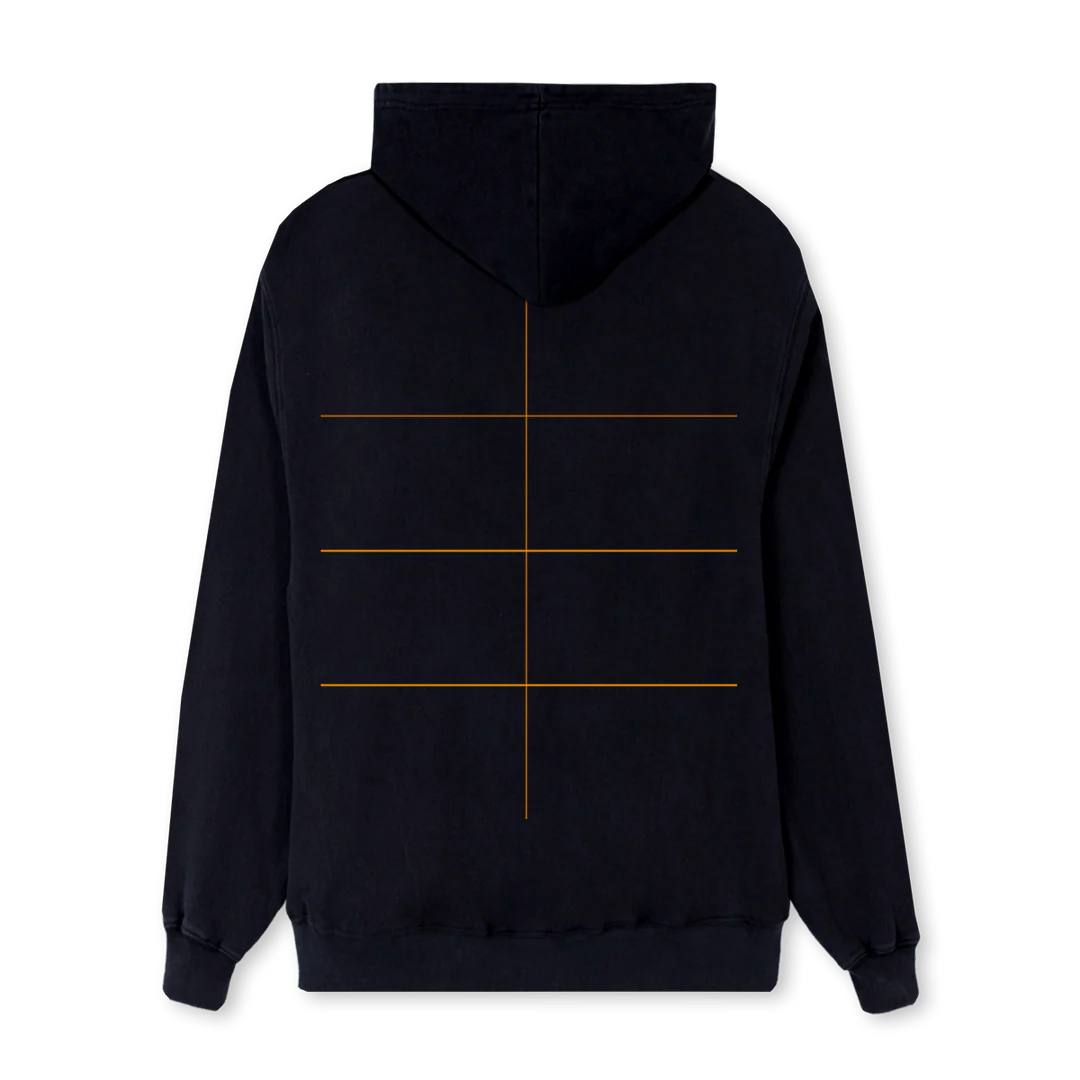 HOODIESAMPLE Black Regular Hoodie. - Image 2