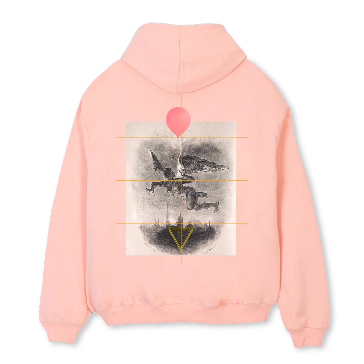 HOODY Pink Clay Oversized Hoodie. - Image 2