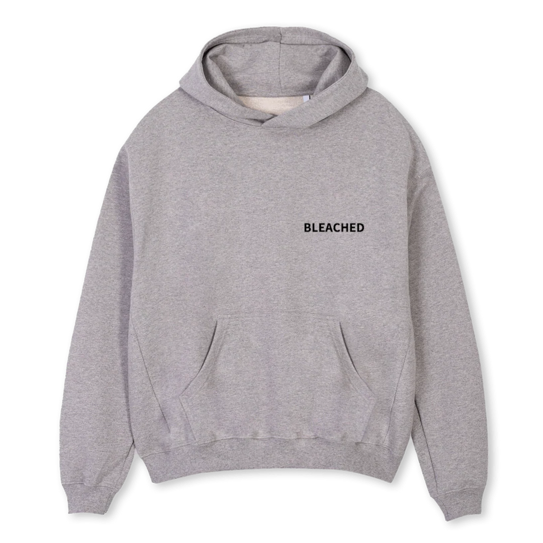 HOODYFOUR Grey Marl Oversized Hoodie.