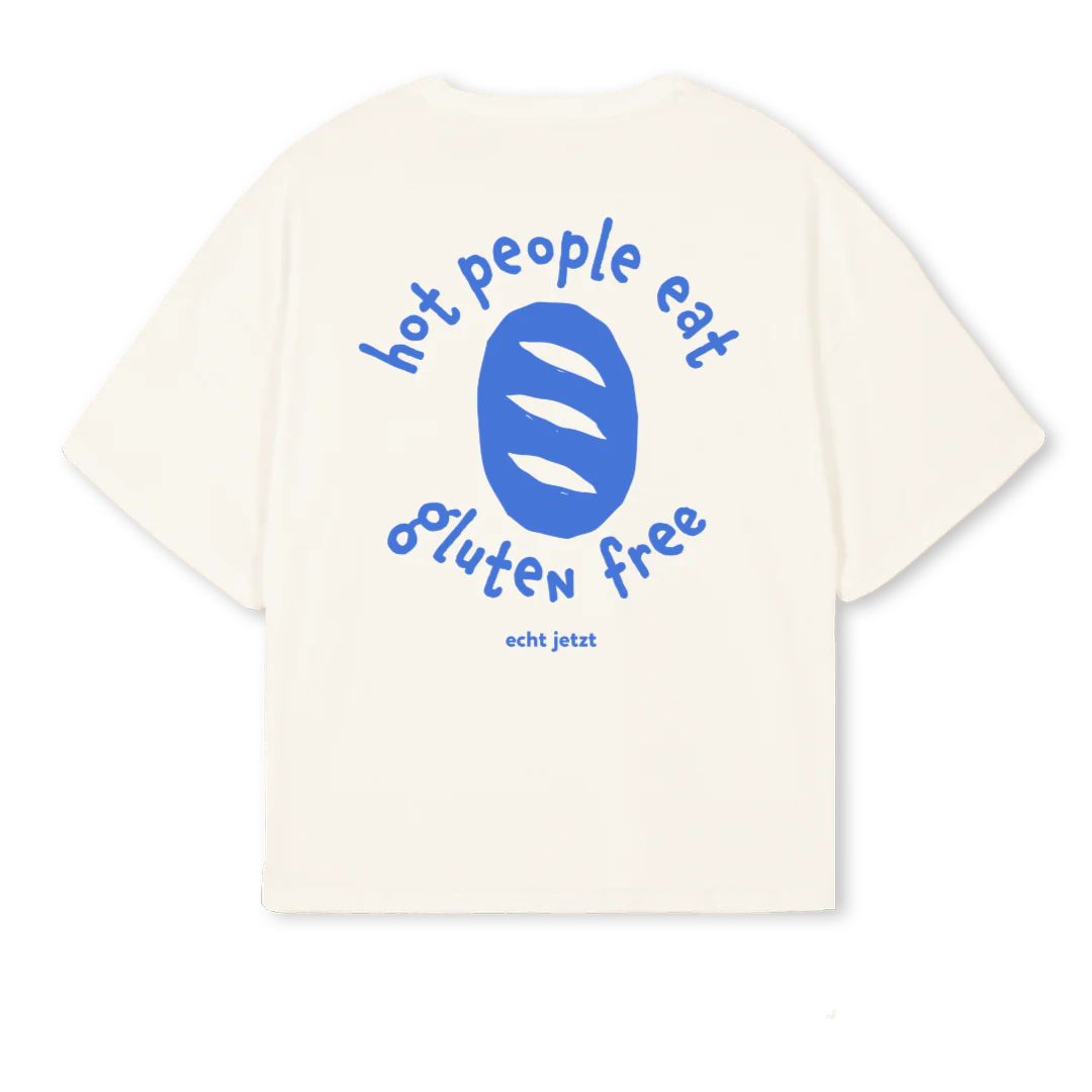 HOT PEOPLE EAT GF Vintage White Oversized Boxy Tee. - Image 2