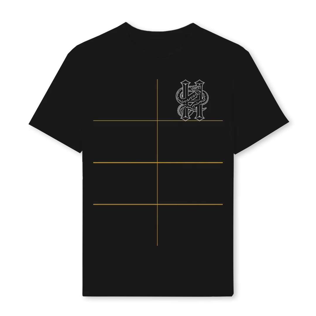 HSERREGULAR Black Regular Tee.