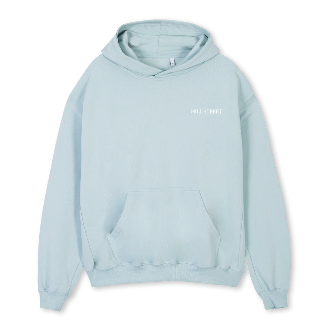 HSFWHOODIE Cold Blue Oversized Hoodie.