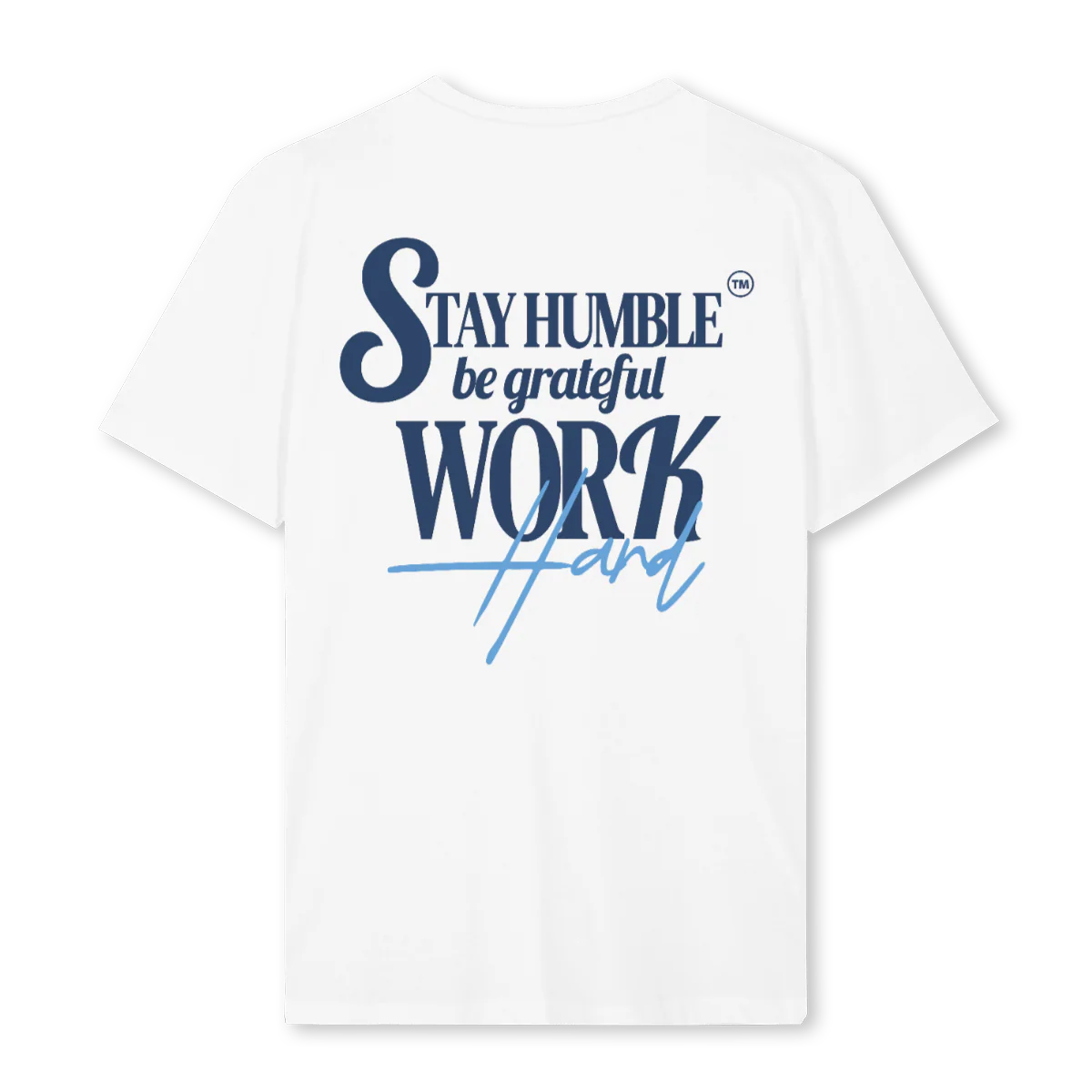 HUMBLE White Regular Tee. - Image 2