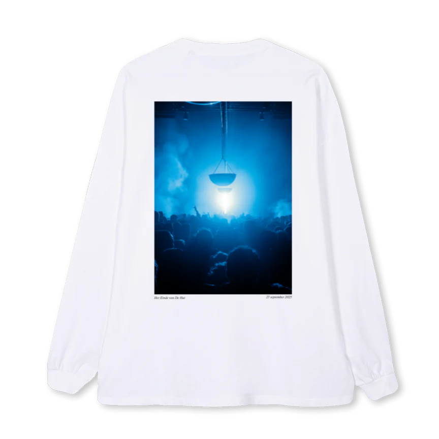 HUT White Oversized LS Tee. - Image 2