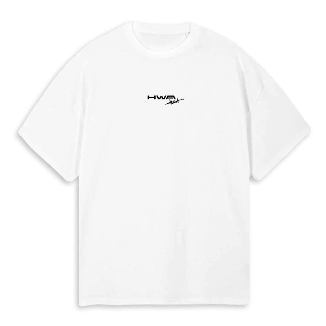 HWA HANSI SHOP White Oversized Tee.
