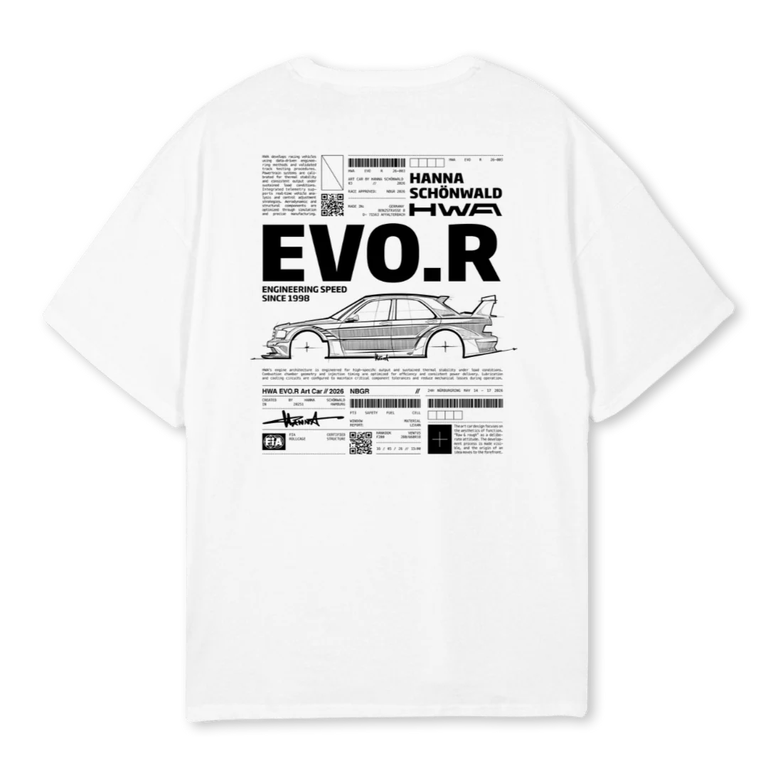 HWA HANSI SHOP White Oversized Tee. - Image 2