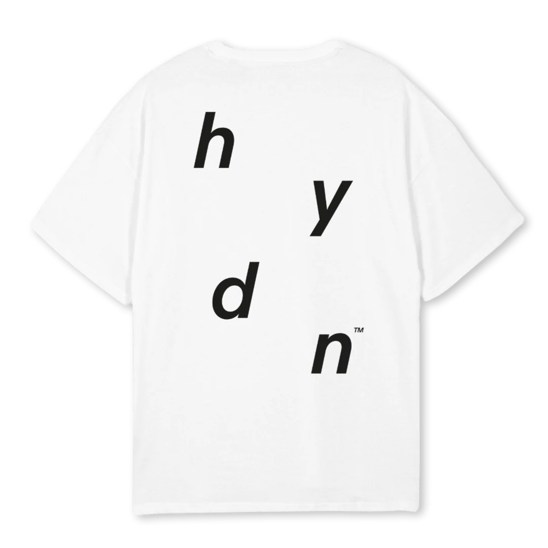 HYDNSAMPLE1 White Oversized Tee. - Image 2