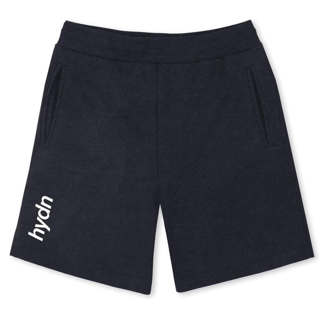 HYDNSAMPLESHORTSTWO Vintage Black Sweatshorts.