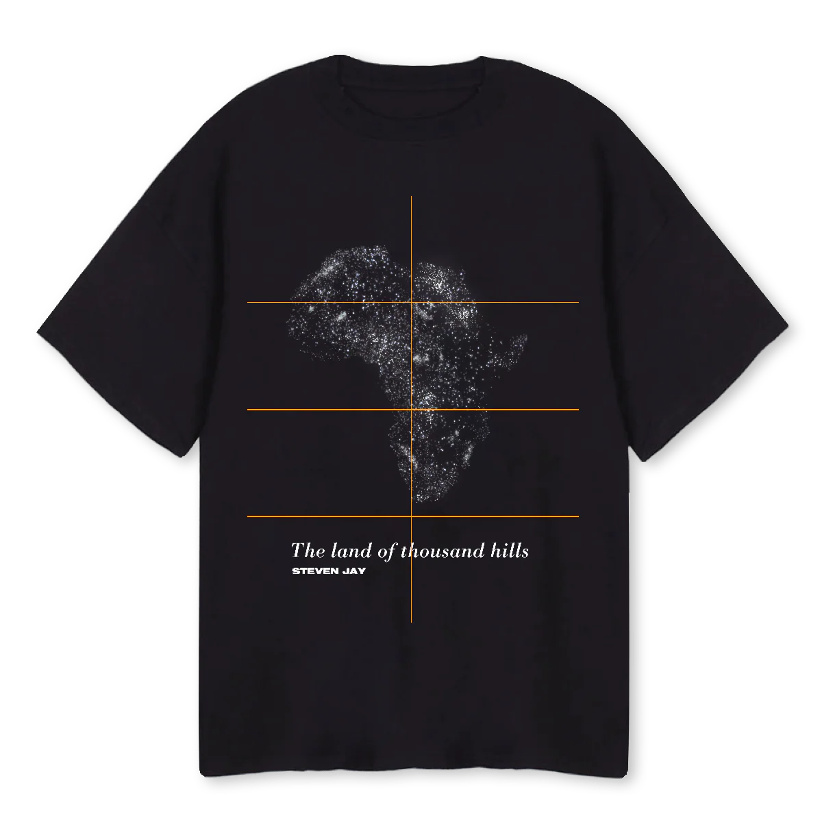 ICHLIEBE KEHALNI Black Oversized Tee.