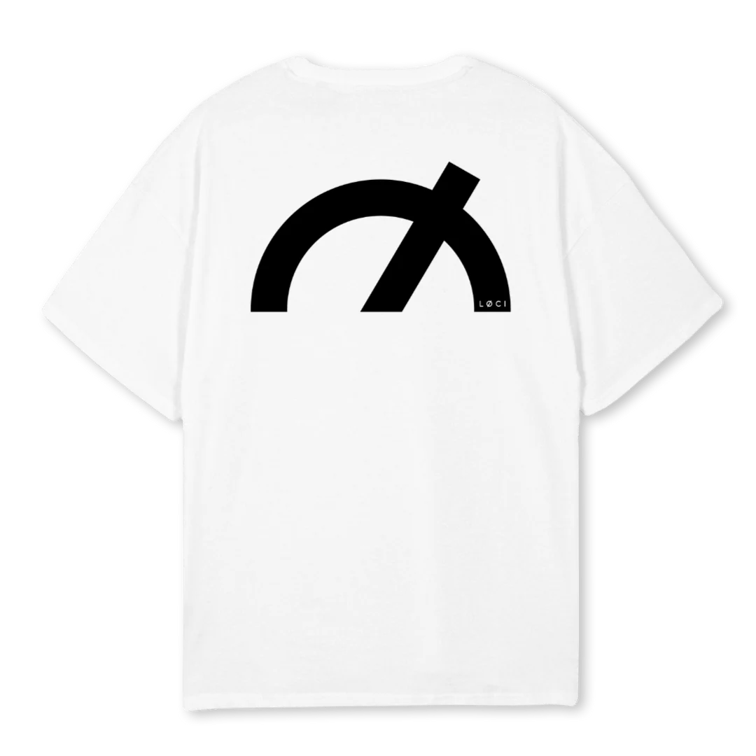 ICONTEEOVERSIZED White Oversized Tee. - Image 2