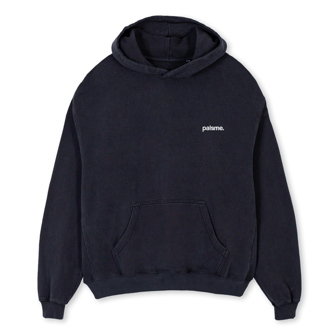 IDEA Vintage Black Oversized Hoodie.