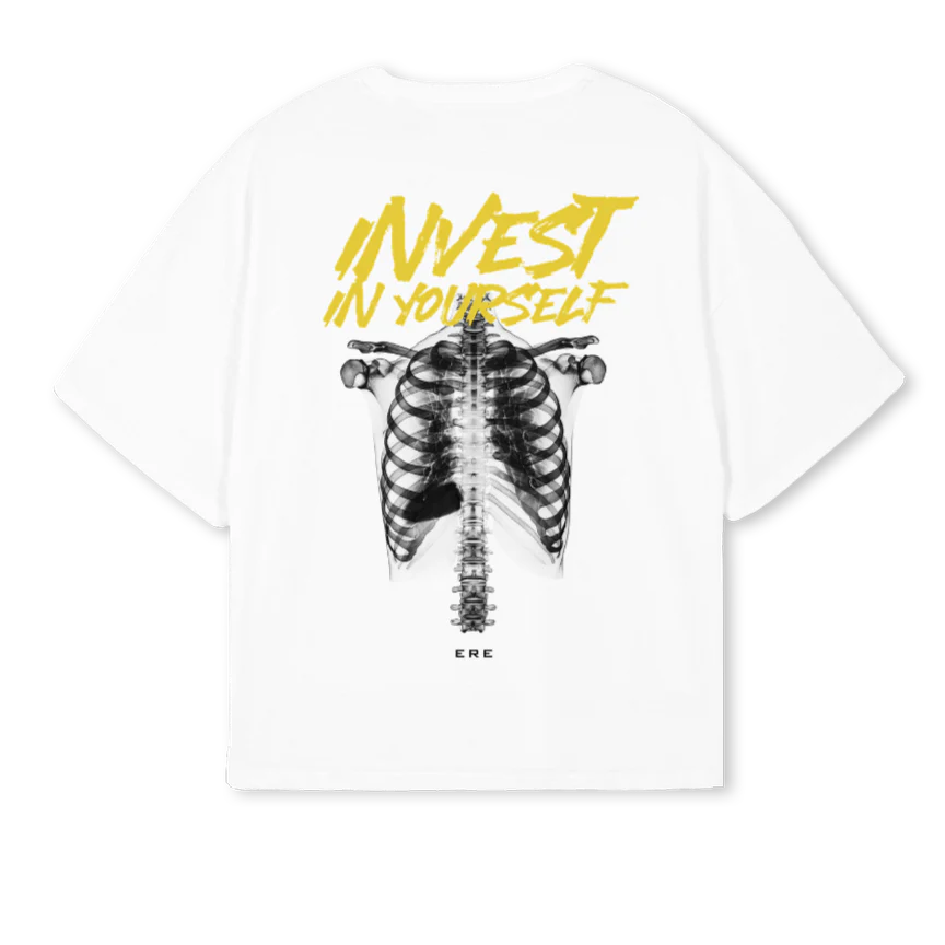 IIERESAMPLESIX White Oversized Boxy Tee. - Image 2