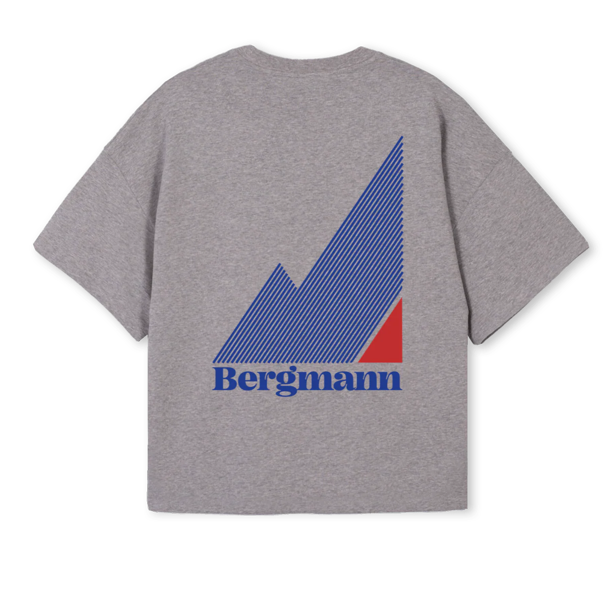 ILLU Grey Marl Oversized Boxy Tee. - Image 2