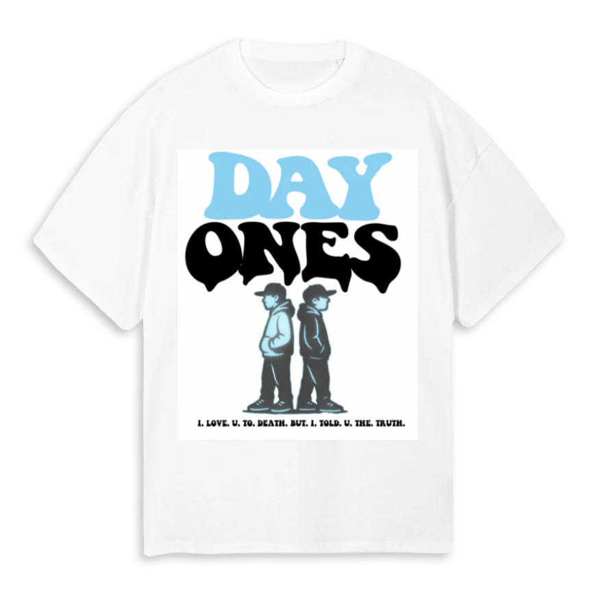 ILYT White Oversized Tee.