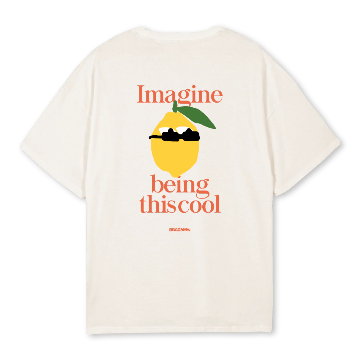 IMAGINE Vintage White Oversized Tee. - Image 2