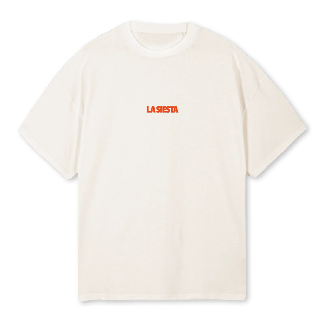 INMARBELLAWESAY Vintage White Oversized Tee.