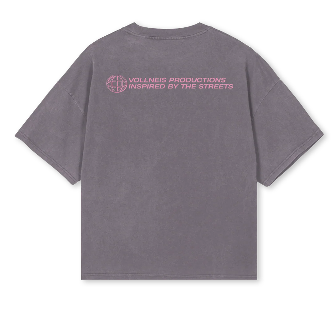 INSPIREDBYTHESTREET Pigment Grey Oversized Boxy Tee. - Image 2