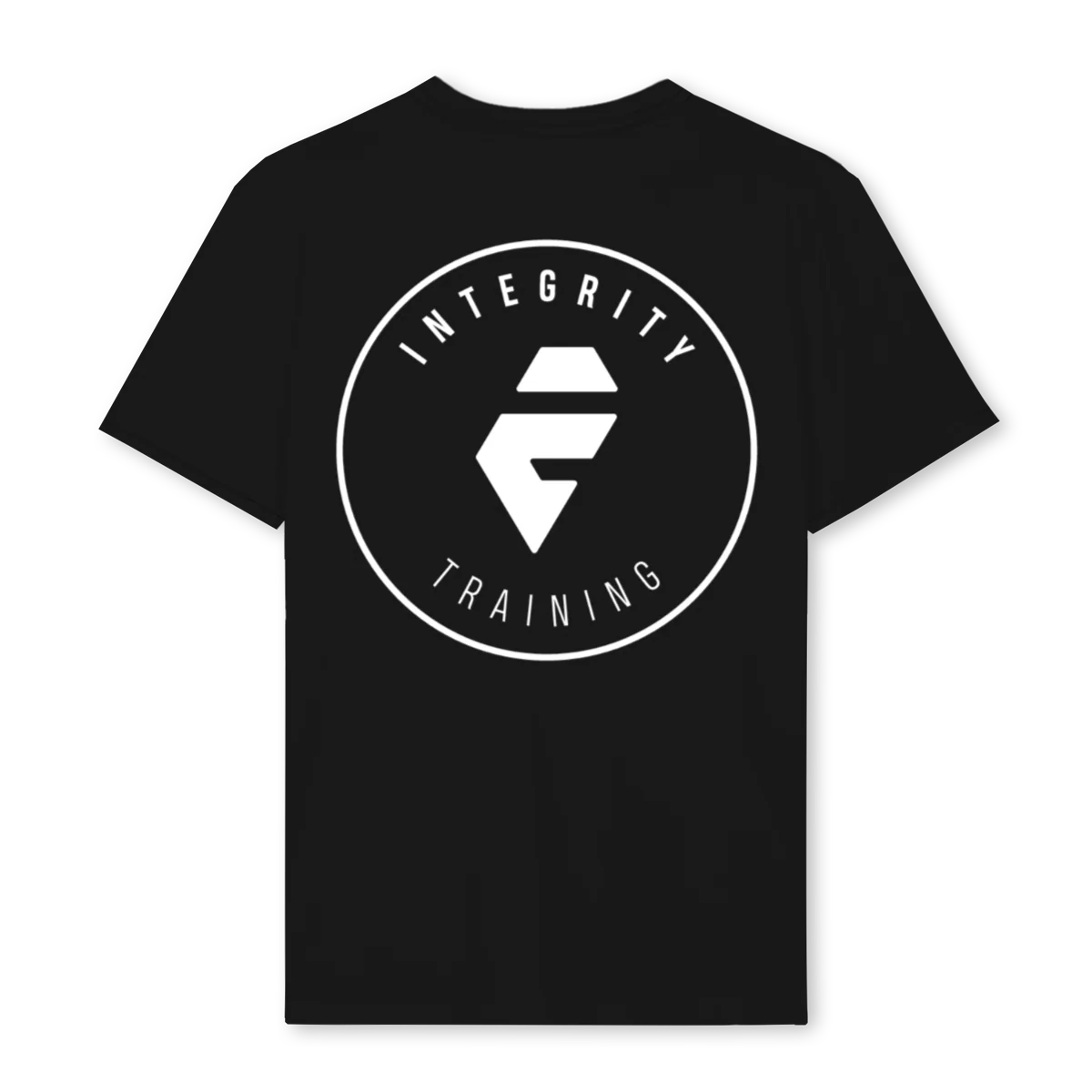 INTEGRITY Black Regular Tee. - Image 2
