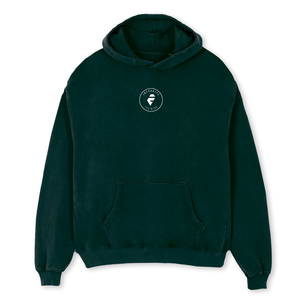 INTEGRITY Wild Green Oversized Hoodie.