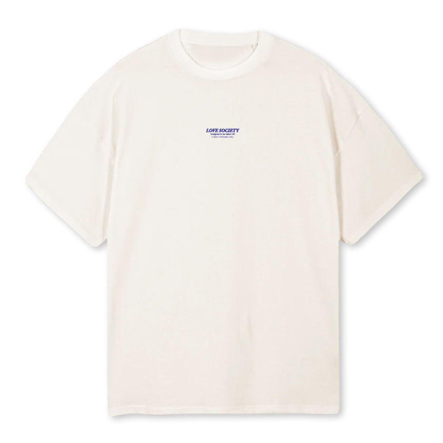 DTBTOBLUE_VWOS Vintage White Oversized Tee