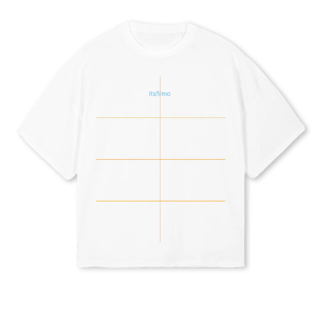 ITSCHRISTOPH_2 White Oversized Boxy Tee.