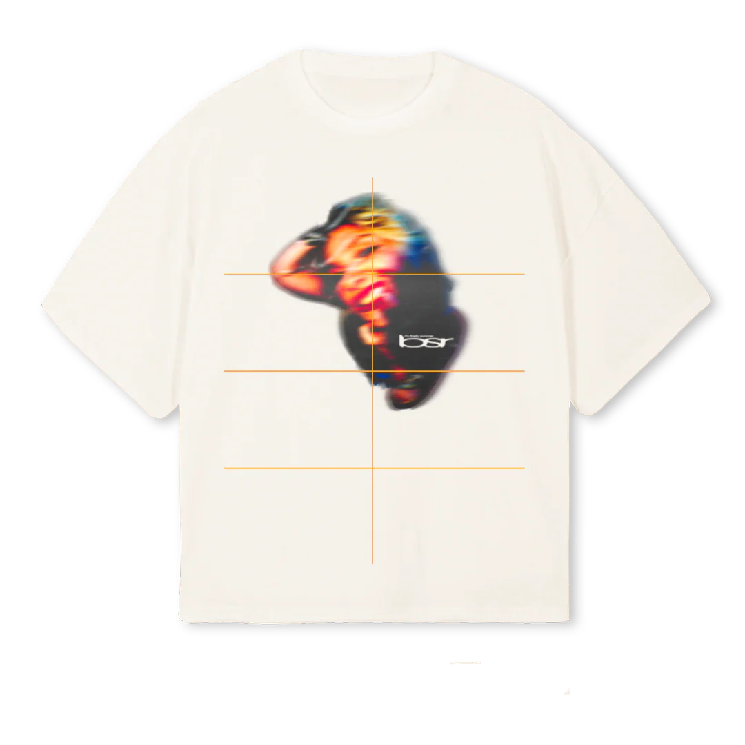 ITSFINALLYSUMMERTEED Vintage White Oversized Boxy Tee.