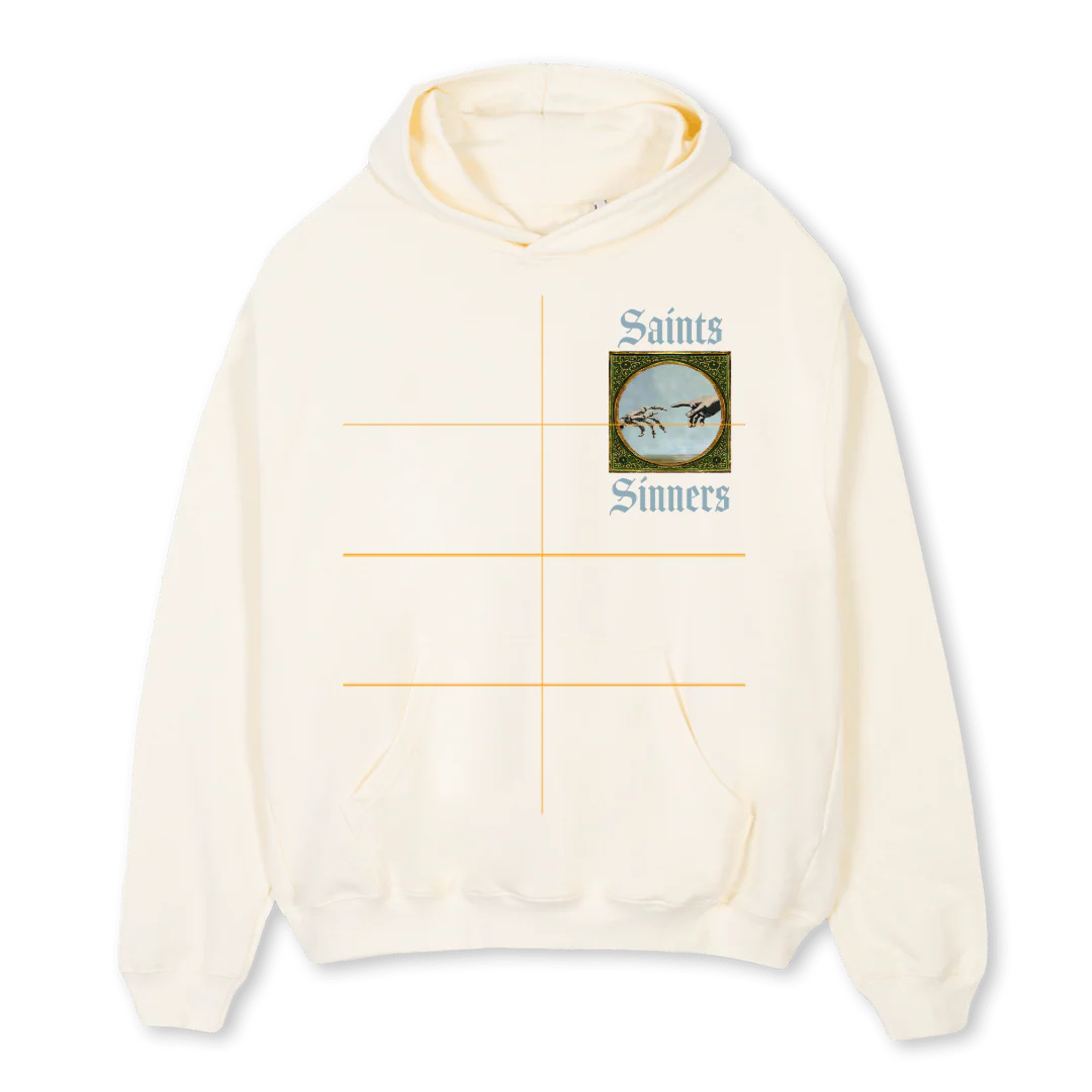 IV Cream Oversized Hoodie.