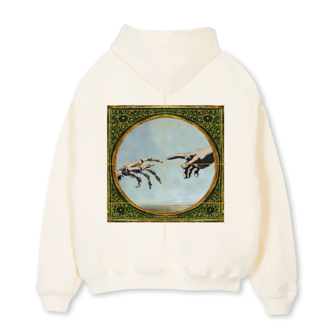 IV Cream Oversized Hoodie. - Image 2