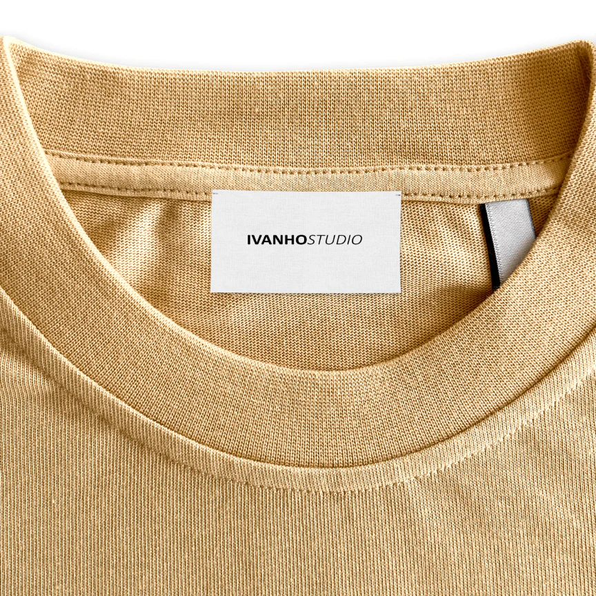 IVANHO Custom Neck Label.