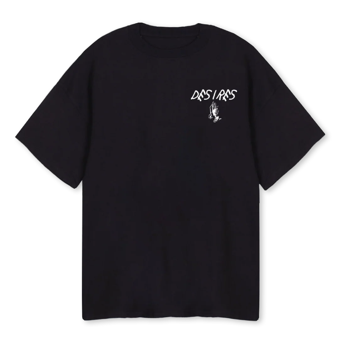 IYRTWMD Black Oversized Tee.