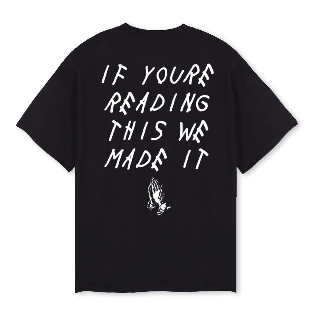IYRTWMD Black Oversized Tee. - Image 2
