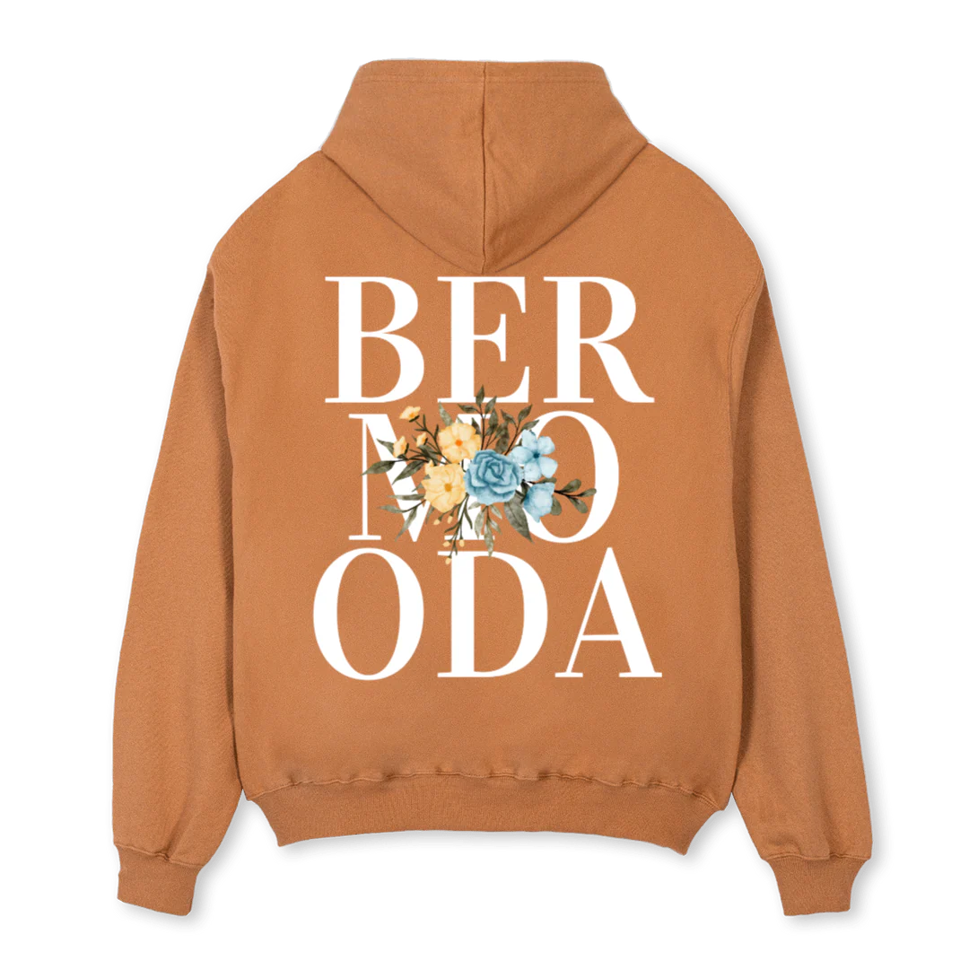 JACKET Camel Oversized Zipped Hoodie. - Image 2