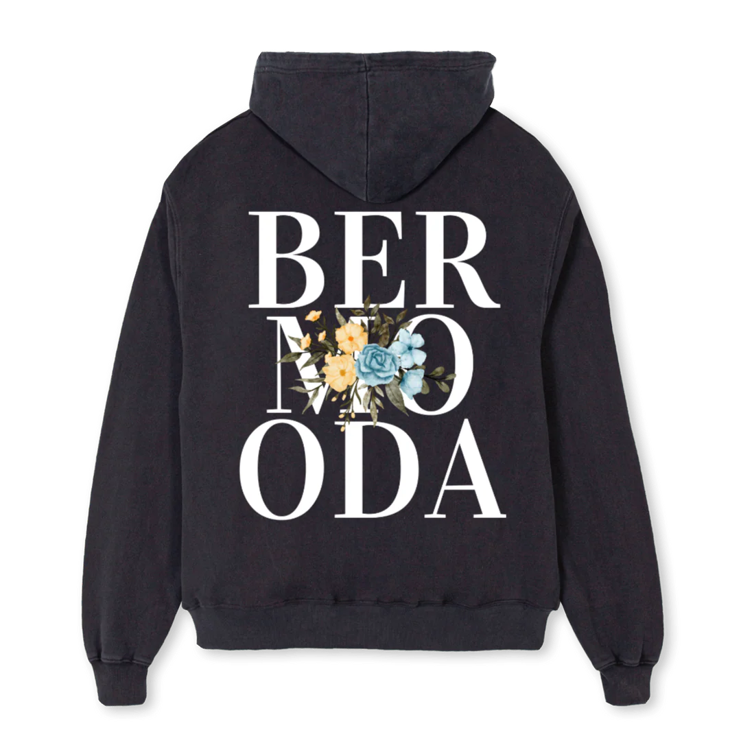JACKET Vintage Black Oversized Zipped Hoodie. - Image 2