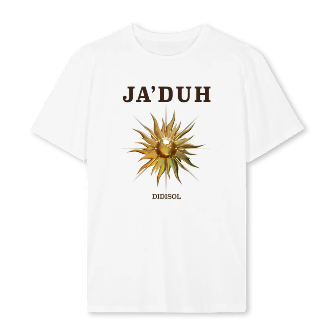 JADUH WHT REGUL FIT White Regular Tee.