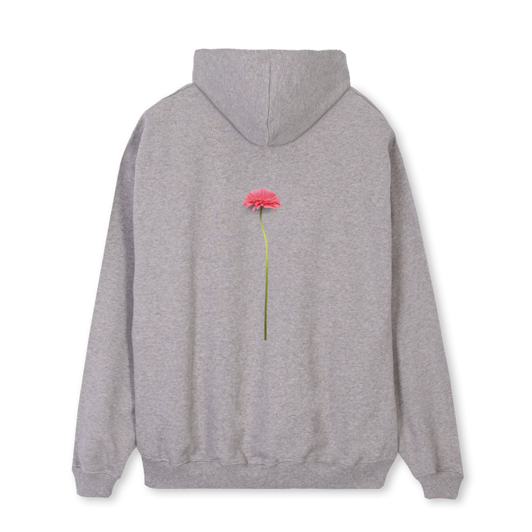 JASPEADO SUDA Grey Marl Regular Hoodie. - Image 2