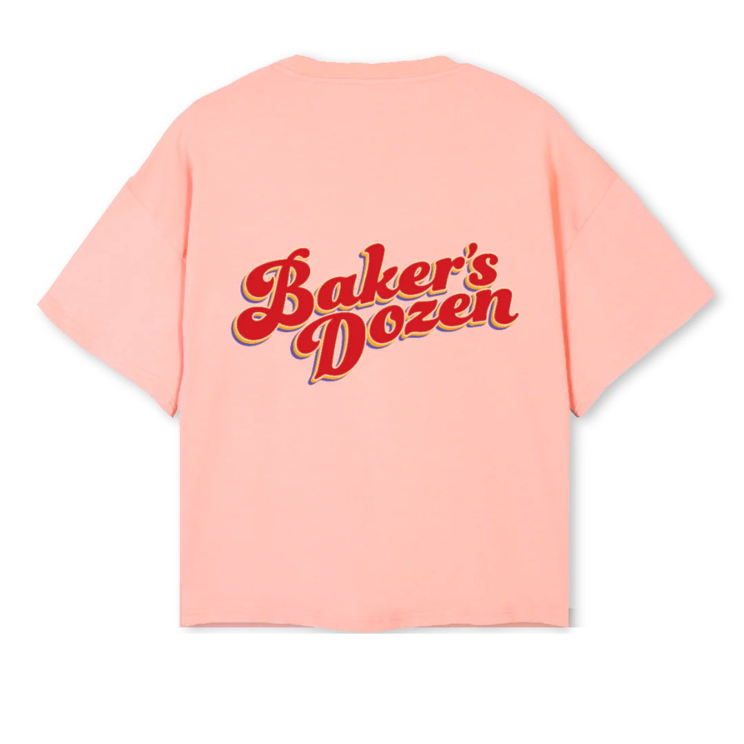 JBSALMON Pink Clay Oversized Boxy Tee. - Image 2