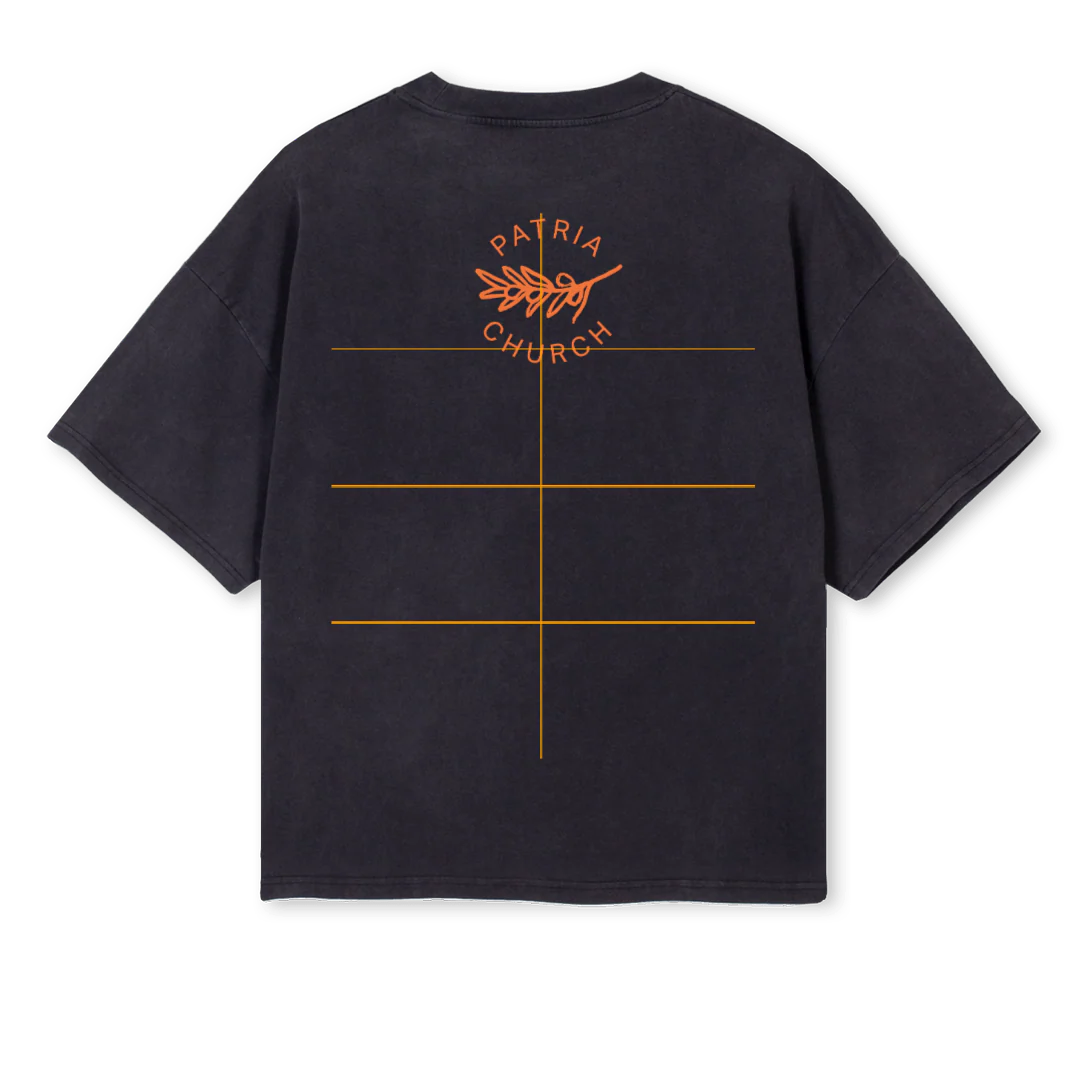 JEHOVAHSHIRT Vintage Black Oversized Boxy Tee. - Image 2