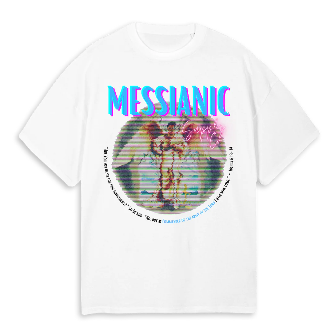 JERICHO MIAMI FANDB White Oversized Tee.