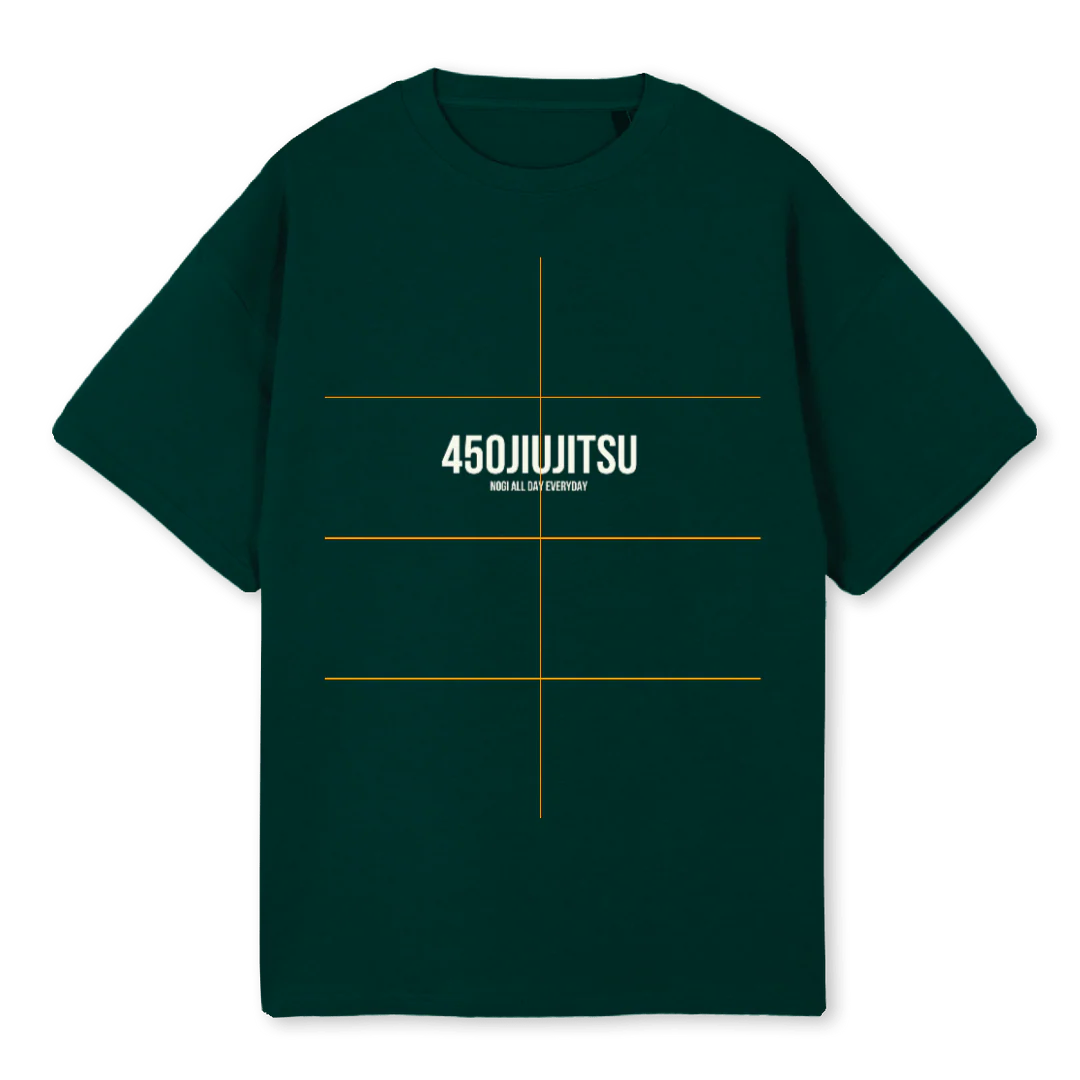 JIUJITSUESSTWO Wild Green Oversized Tee.