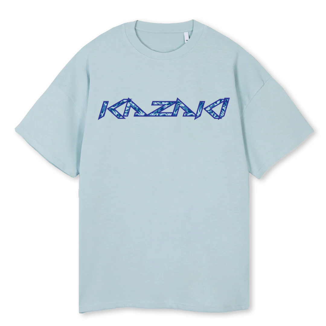 JIVEBLUE Cold Blue Oversized Tee.