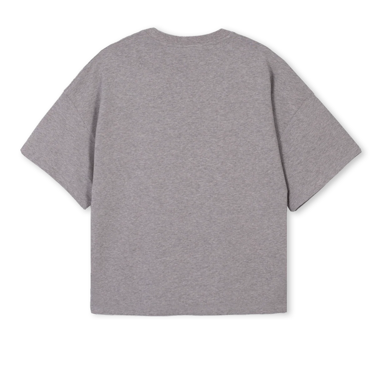 JMM Grey Marl Oversized Boxy Tee. - Image 2