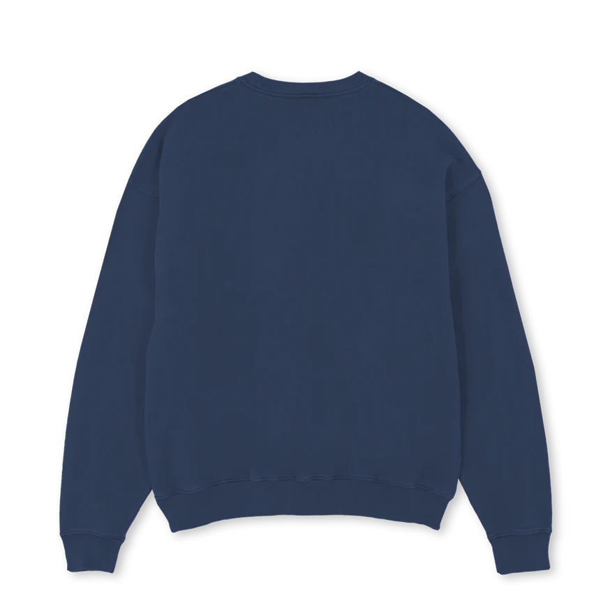 JNB UNI NAV Navy Blue Oversized Crewneck Sweater. - Image 2