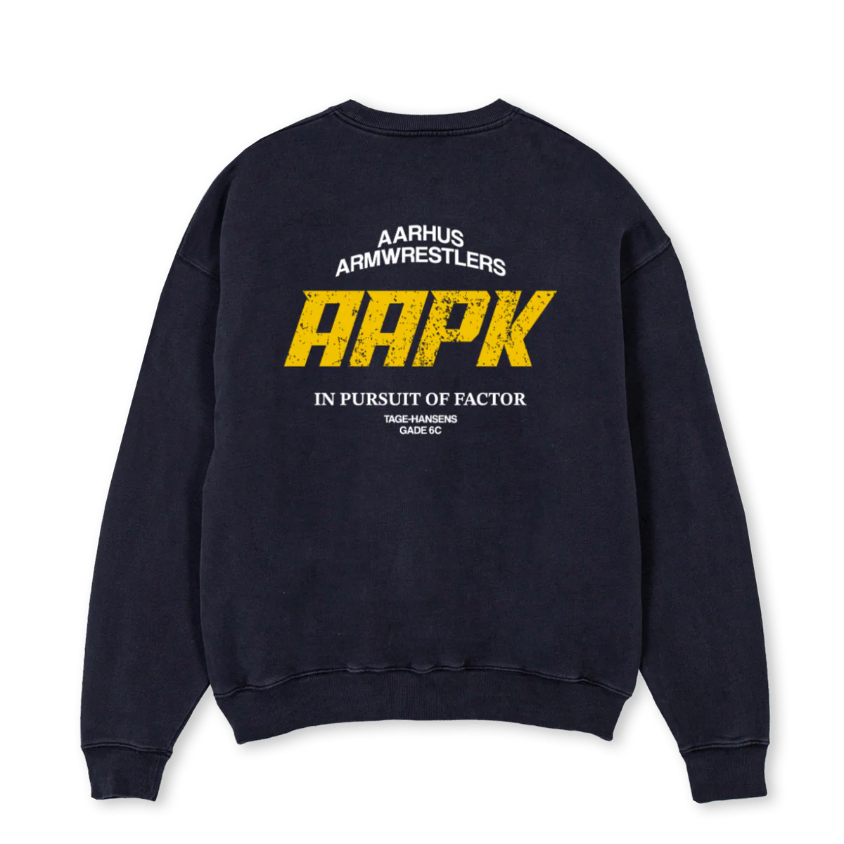 JOEARMW Vintage Black Oversized Crewneck Sweater. - Image 2
