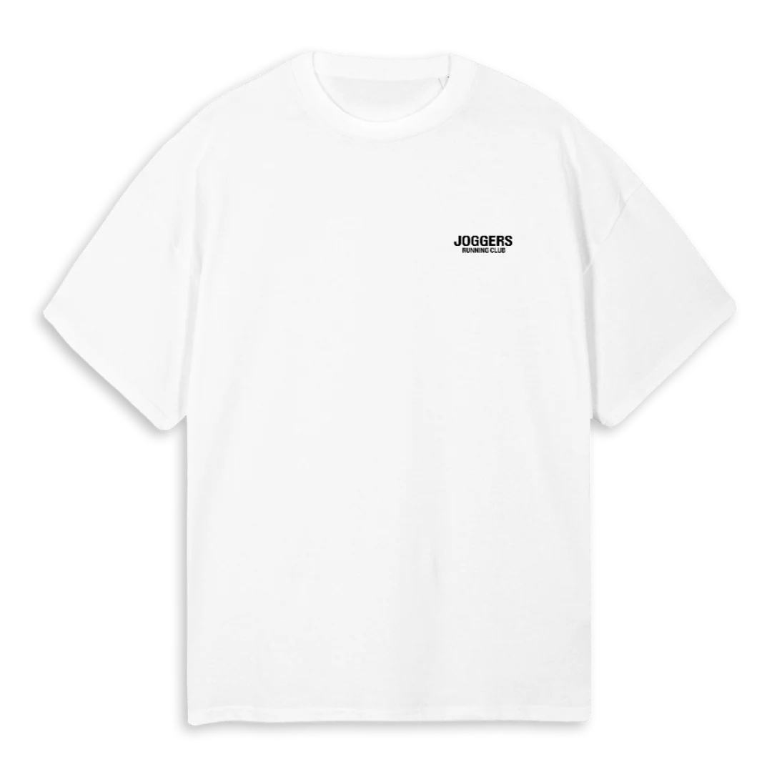 JOGGERWHITET White Oversized Tee.