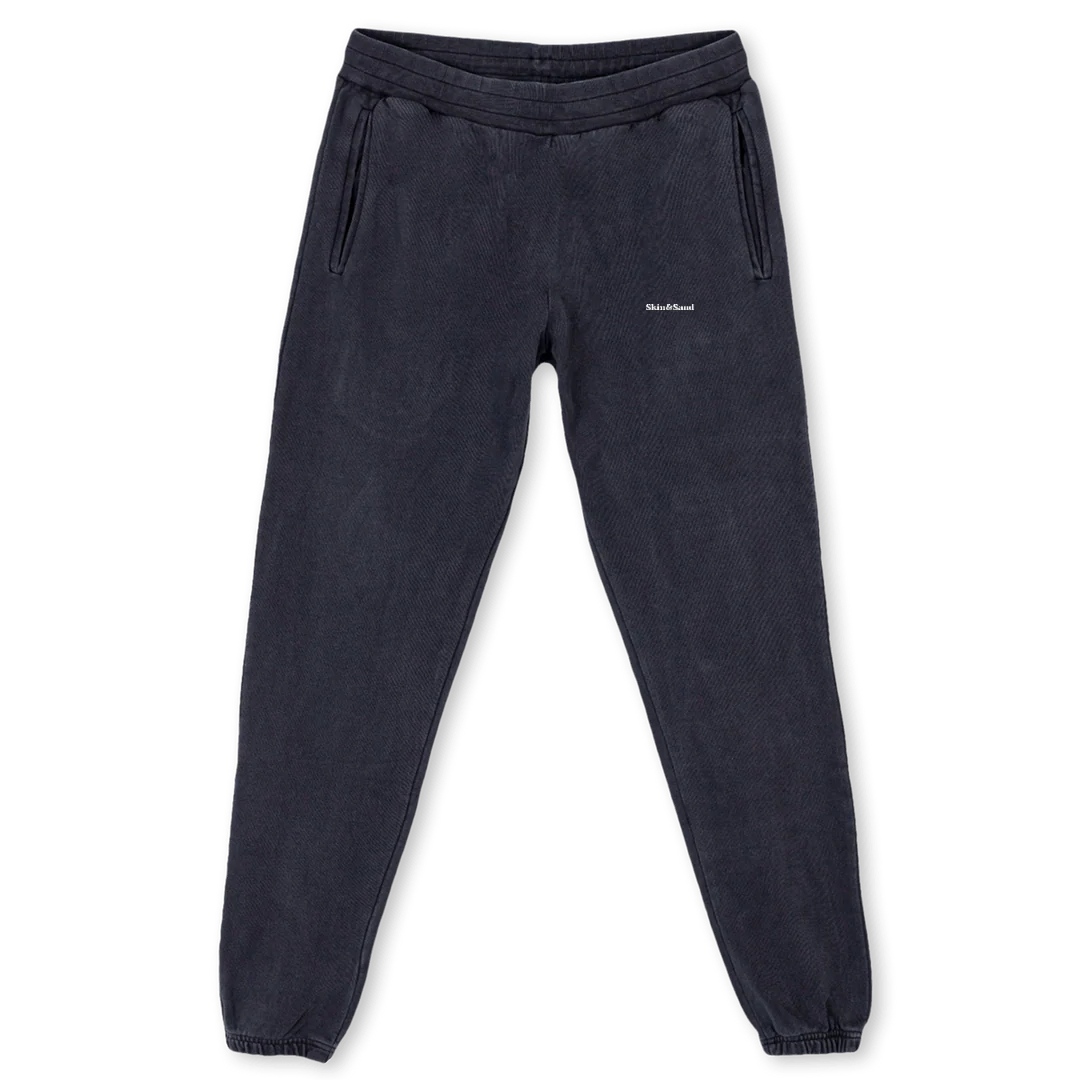 JOGGTYPO Vintage Black Sweatpants.