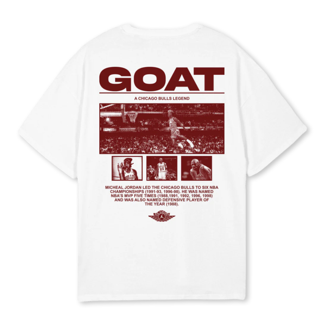 JORDAN White Oversized Tee. - Image 2